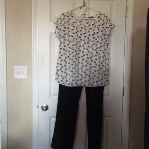 Ann Taylor Pants and Heartsoul Blouse